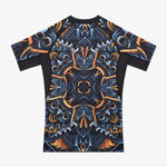 Rashguard Manto Barong de manga curta Preto 