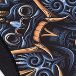 Rashguard Manto Barong de manga curta Preto 
