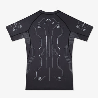 Rashguard Manto Shield mangas curtas Preto 