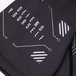 Rashguard Manto Shield mangas curtas Preto 