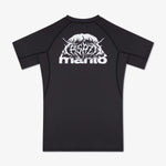 Rashguard Manto Treasure Zone manga curta preta