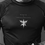 Rashguard Manto Treasure Zone manga curta preta