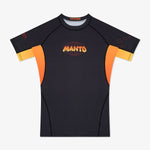Rashguard Manto Varsóvia Para Tóquio mangas curtas Preto 