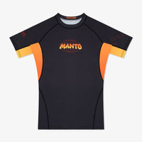 Rashguard Manto Varsóvia Para Tóquio mangas curtas Preto 