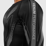 Rashguard Venum Amazonia Reborn mangas longas Preto-cinzento 
