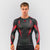 Rashguard Venum Amazonia Reborn mangas longas Preto-vermelho 