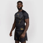 Rashguard Venum Serpenti mangas curtas Preto 