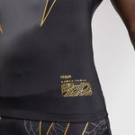 Rashguard Venum Serpenti mangas curtas Preto 
