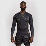 Rashguard Venum Serpenti mangas compridas Preto 