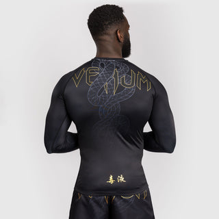 Rashguard Venum Serpenti mangas compridas Preto 