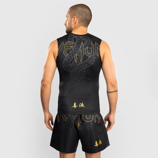 Rashguard Venum Serpenti sem mangas Preto 