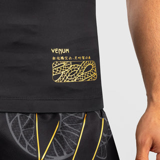 Rashguard Venum Serpenti sem mangas Preto 
