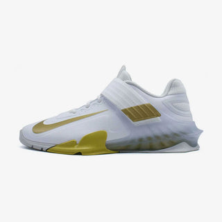 Sapatos de treino Nike Savaleos Branco-dourado-Combat Arena