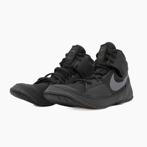 Sapatos de Luta-Wrestling Nike Fury Preto-Combat Arena