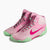 Sapatos de Luta-Wrestling Nike Tawa Rosa-verde-Combat Arena