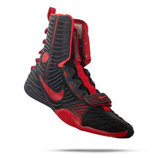Sapatos de Boxe Nike Hyperko 3 Preto-vermelho-Combat Arena