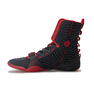 Sapatos de Boxe Nike Hyperko 3 Preto-vermelho-Combat Arena