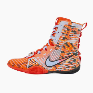 Sapatos de Boxe Nike Hyperko 3 SE Bright Crimson-Alumínio-Combat Arena