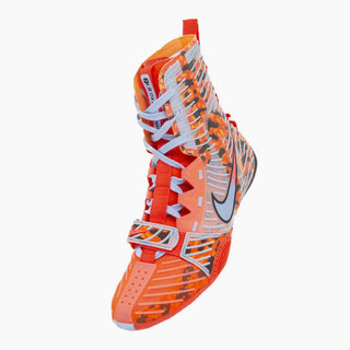 Sapatos de Boxe Nike Hyperko 3 SE Bright Crimson-Alumínio-Combat Arena