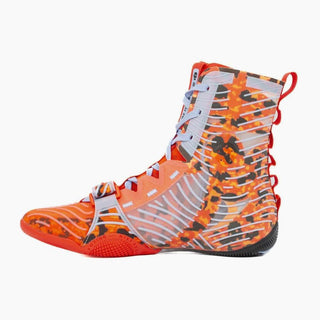 Sapatos de Boxe Nike Hyperko 3 SE Bright Crimson-Alumínio-Combat Arena