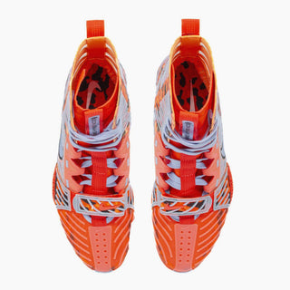 Sapatos de Boxe Nike Hyperko 3 SE Bright Crimson-Alumínio-Combat Arena