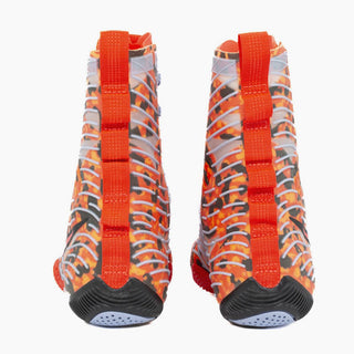 Sapatos de Boxe Nike Hyperko 3 SE Bright Crimson-Alumínio-Combat Arena
