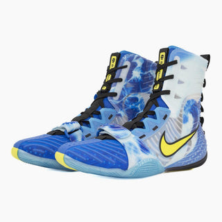 Sapatos de Boxe Nike Hyperko 3 SE Photo Blue-Sonic Yellow-Combat Arena