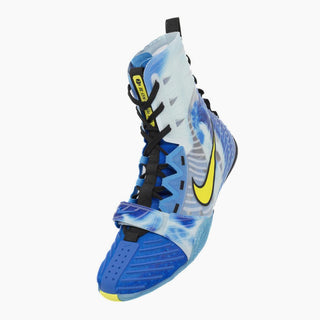 Sapatos de Boxe Nike Hyperko 3 SE Photo Blue-Sonic Yellow-Combat Arena