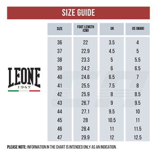 Sapatos de Boxe Leone 1947 Premium CL110