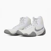 Sapatos de Luta-Wrestling Nike Tawa Branco-prata 