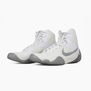 Scarpe da Lotta-Wrestling Nike Tawa Bianco-argento-Combat Arena