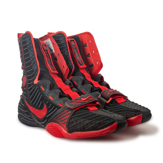 Sapatos de Boxe Nike Hyperko 3 Preto-vermelho 