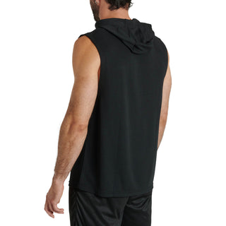 Colete com capuz Leone Logo ABX120 Preto 