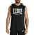 Colete com capuz Leone Logo ABX120 Preto 