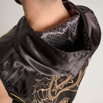 Camisola sem mangas de ringue Leone Dolly Noire AB01DN 