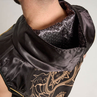 Camisola sem mangas de ringue Leone Dolly Noire AB01DN 