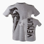 T-Shirt em Algodão Venum Giant Cinzento-Preto 