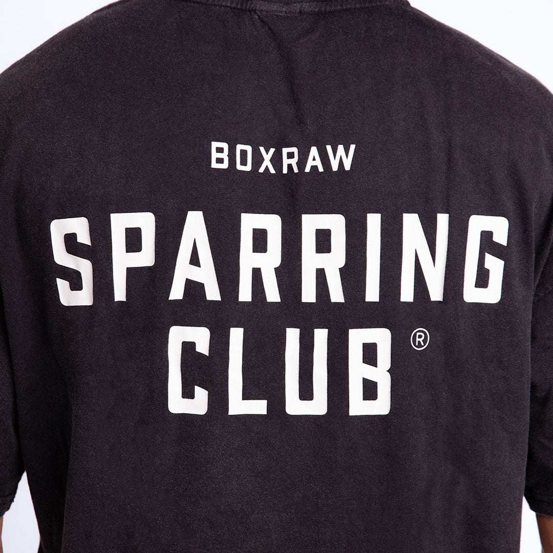 T-shirt Boxraw Sparring Club Oversize Preto – Combat Arena
