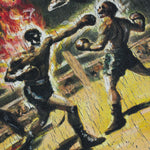 T-shirt Manto Ghost Fighter Preto-Combat Arena