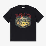 T-shirt Manto Ghost Fighter Preto-Combat Arena