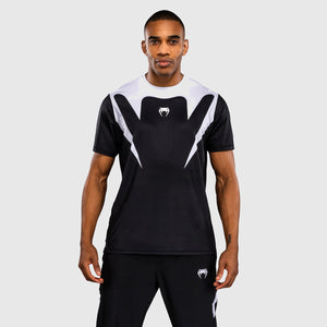 T-shirt Venum Attack 90 Dry Tech Preto-branco-Combat Arena