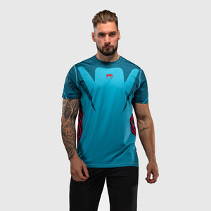 T-shirt Venum Attack 90 Dry Tech Turquesa-Combat Arena