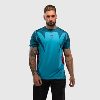 T-shirt Venum Attack 90 Dry Tech Turquesa-Combat Arena