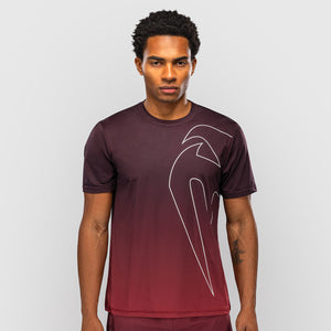 T-shirt Venum Dry Tech Giant Shift Preto-vermelho-Combat Arena