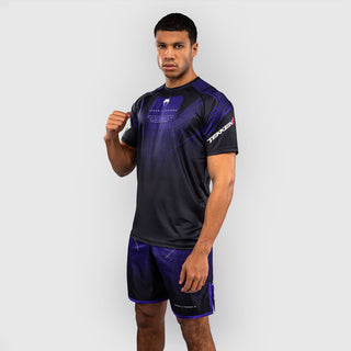 T-shirt Venum Dry Tech Tekken 8 Kazuya Preto-roxo-Combat Arena