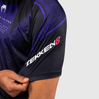 T-shirt Venum Dry Tech Tekken 8 Kazuya Preto-roxo-Combat Arena
