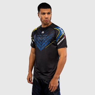 T-shirt Venum Dry Tech Tekken 8 King Preto-amarelo-Combat Arena