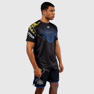 T-shirt Venum Dry Tech Tekken 8 King Preto-amarelo-Combat Arena