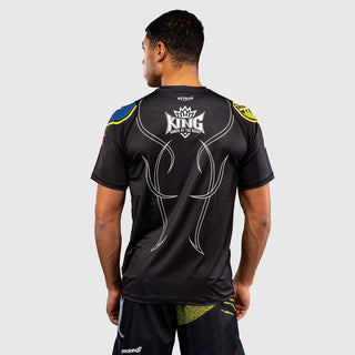 T-shirt Venum Dry Tech Tekken 8 King Preto-amarelo-Combat Arena