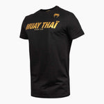 T-shirt Venum Muay Thai VT Preto-Ouro 